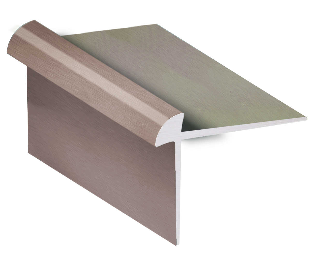 M-D PRO - Aluminum Outside Corner Square Stair Nose for LVT/LVP
