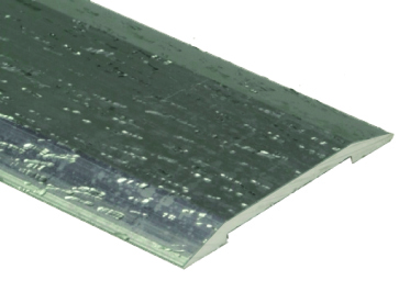 Aluminum Seam Binder, Hammered Titanium - 1 1/4" x 12'