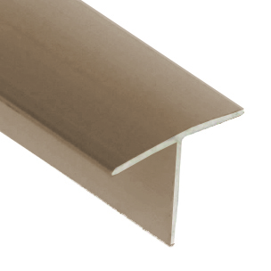 Moulure de trappe en aluminium, Titane satiné - 7/8" x 12'
