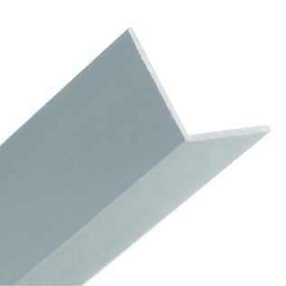 Corner Guard Aluminum Satin Clear Anodized 3/4" x 12' 