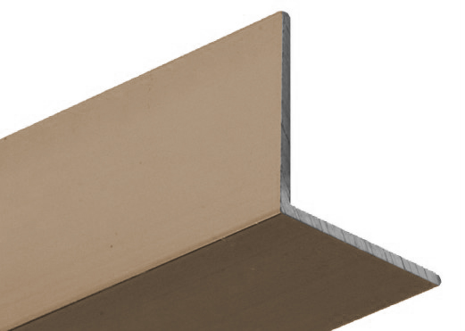 Corner Guard Aluminum Satin Titanium 1" x 12'