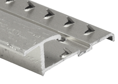 M-D PRO - Commercial Aluminum Pinned Divider, Hammered Silver - 5/16
