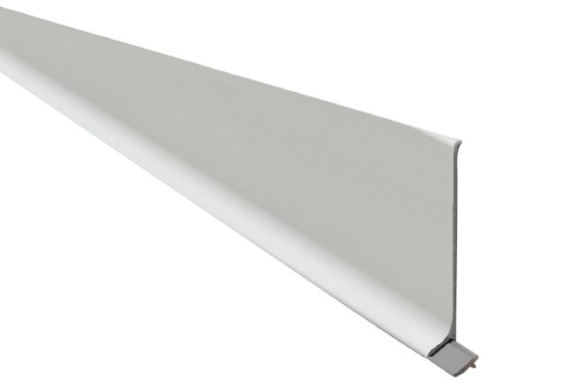 DESIGNBASE-SL Wall Base Profile Aluminum Anodized Matte 3-1/8" (80 mm) x 8' 2-1/2"