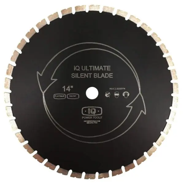 Platinum Silent Core Masonry Blade 14"x.125