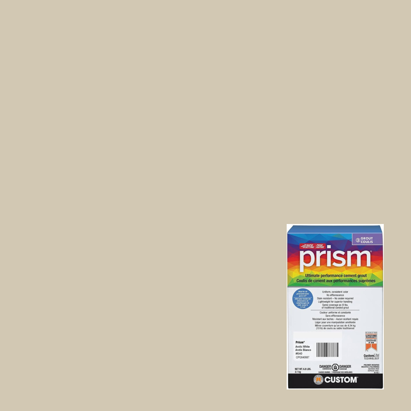 Custom Building Products Prism #382 Bone 17 lb. Ultimate Performance Grout