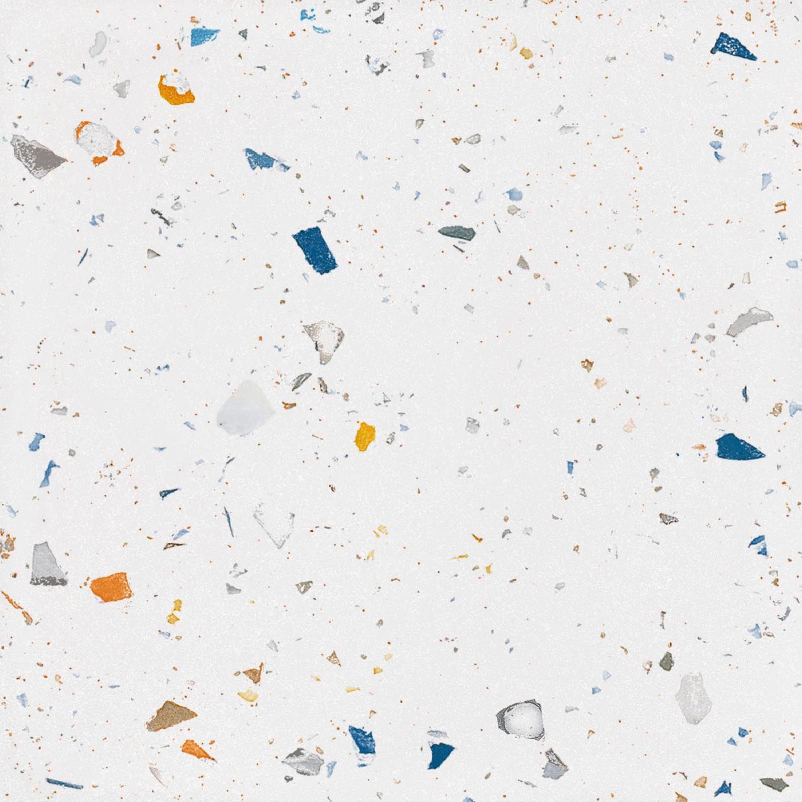 Floor Tiles Drops Off White 7" x 7"