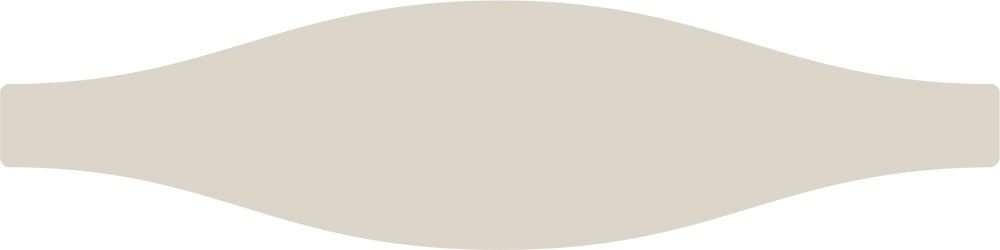 Wall Tiles Wave Creme 3" x 12"