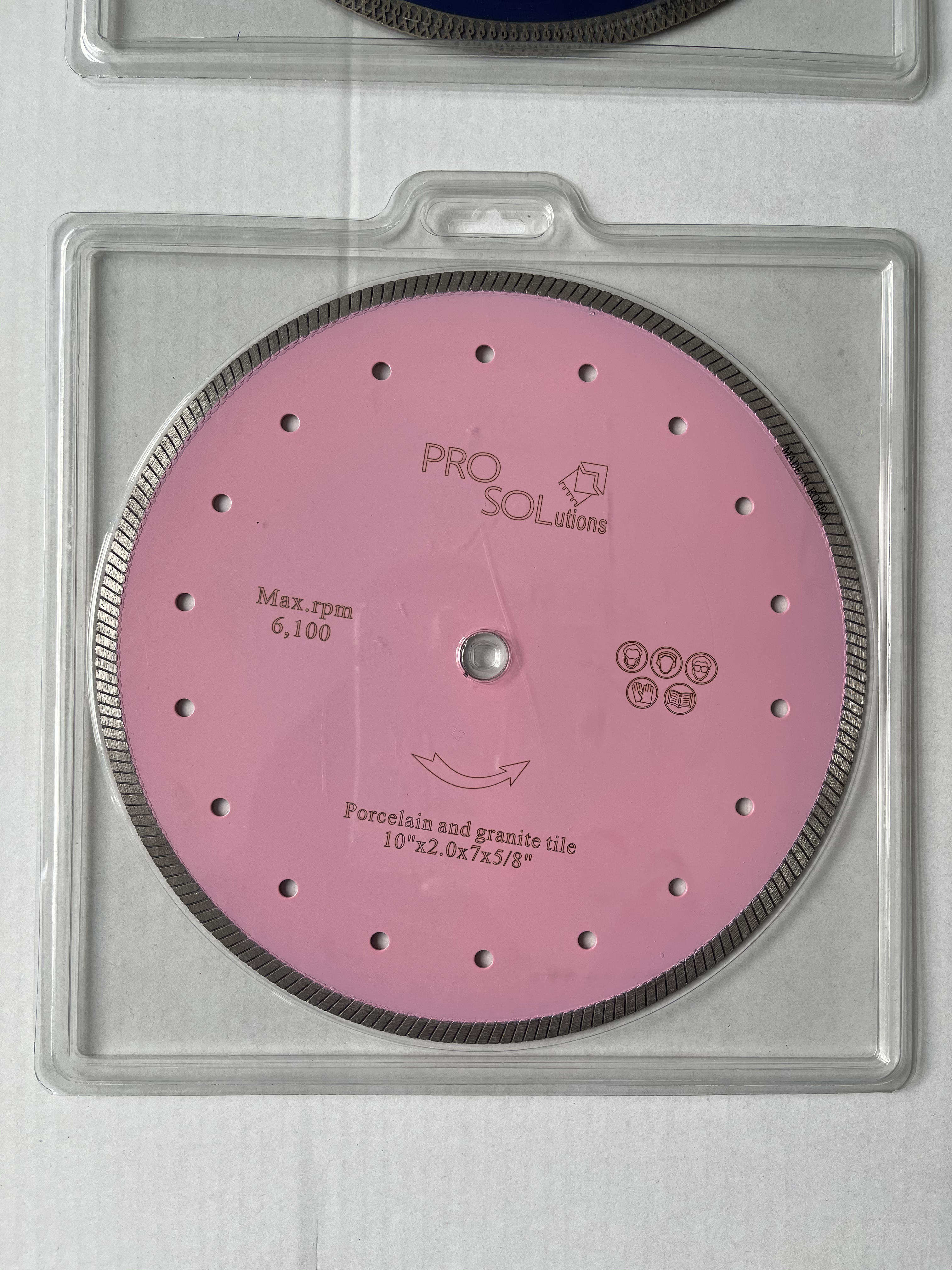 Lame rose super fine 10"