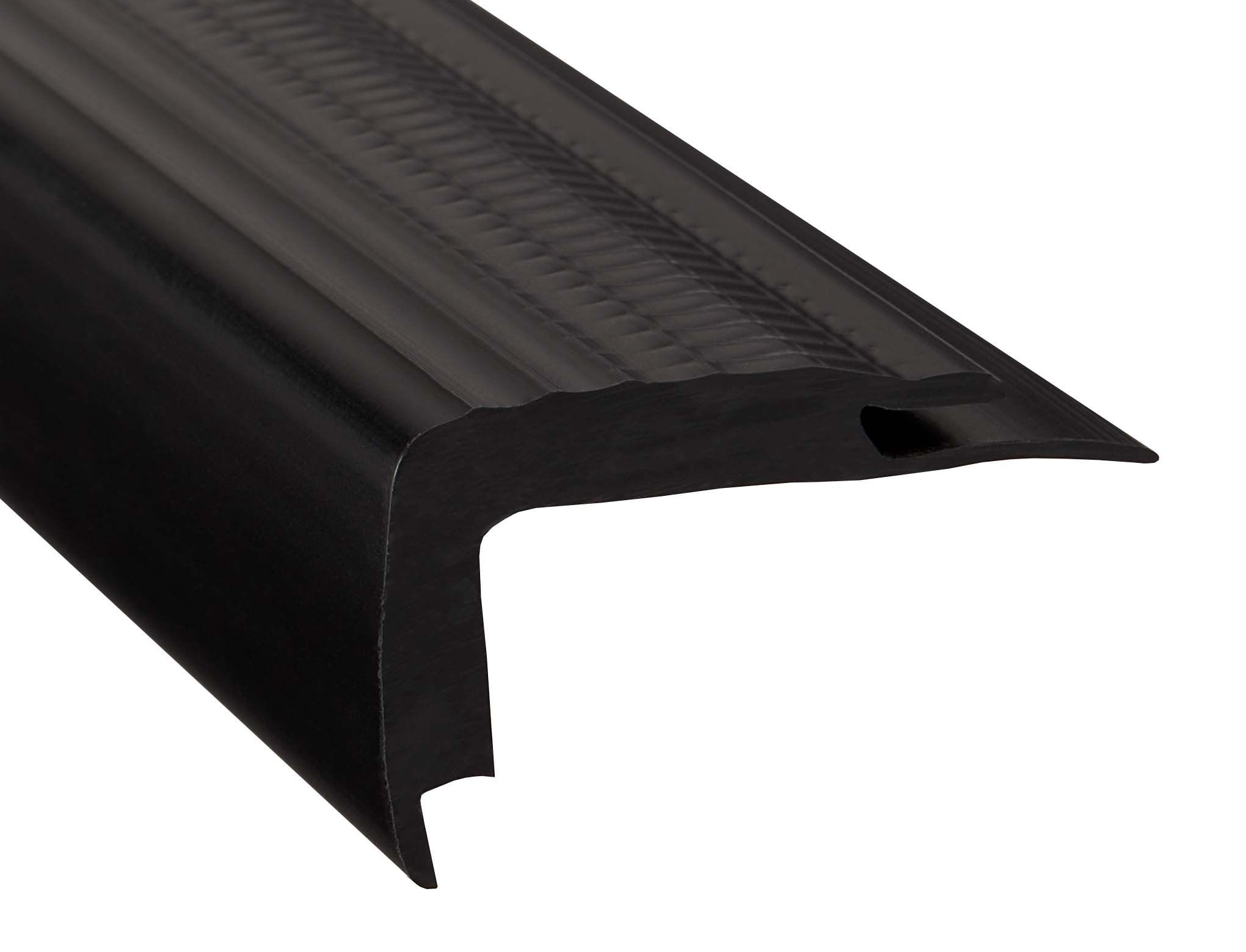Vinyl Double Insert Stair Nose NT4230 #ST090 Steel Blue - 1" (25.4 mm) x 2" x 12'