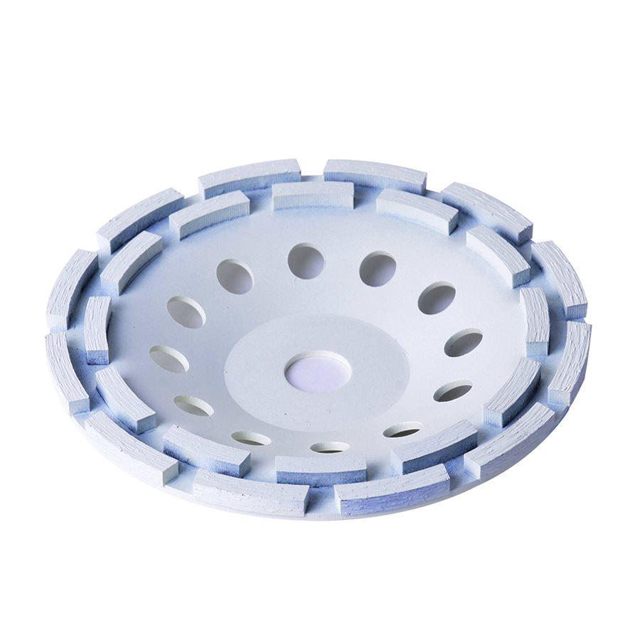 2 Row Diamond Cup Wheel 7"