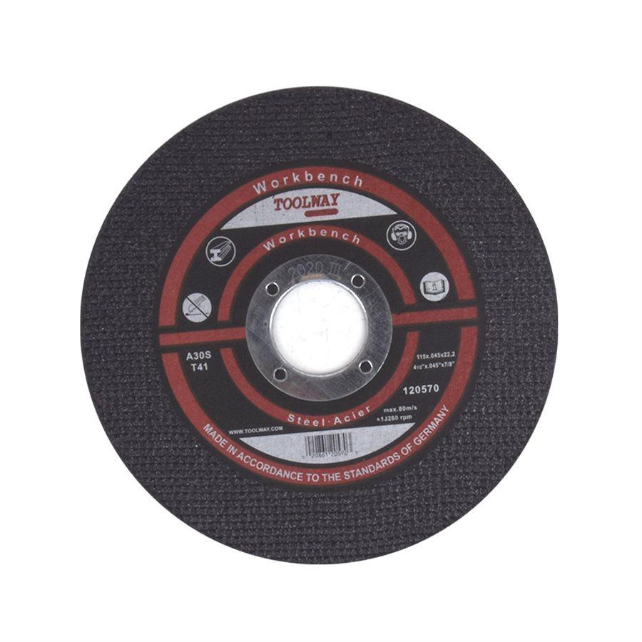 Meule ultra-mince pour la coupe du métal 4 1/2"