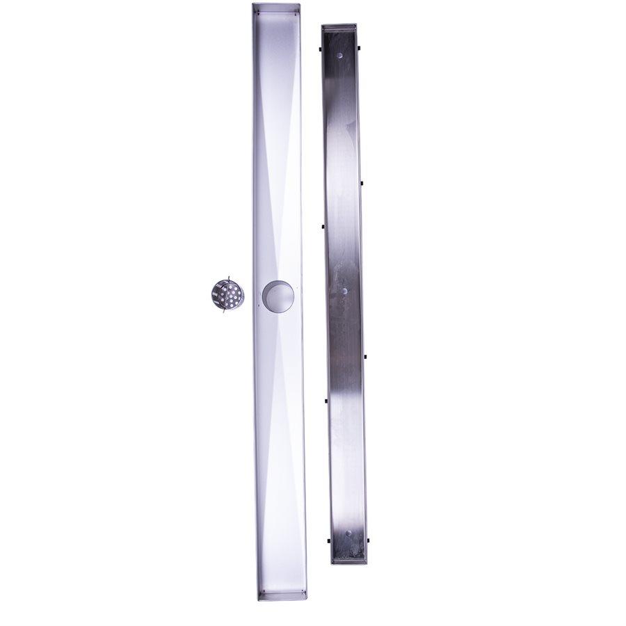 Linear Tile-Insert Drain 2" x 36" x 3" x 3 1/8"