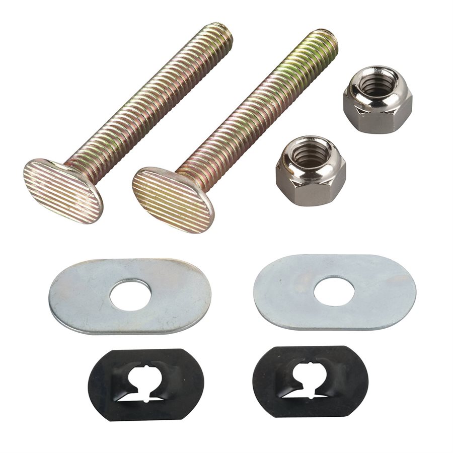 Toilet Bolt Set Solid Brass