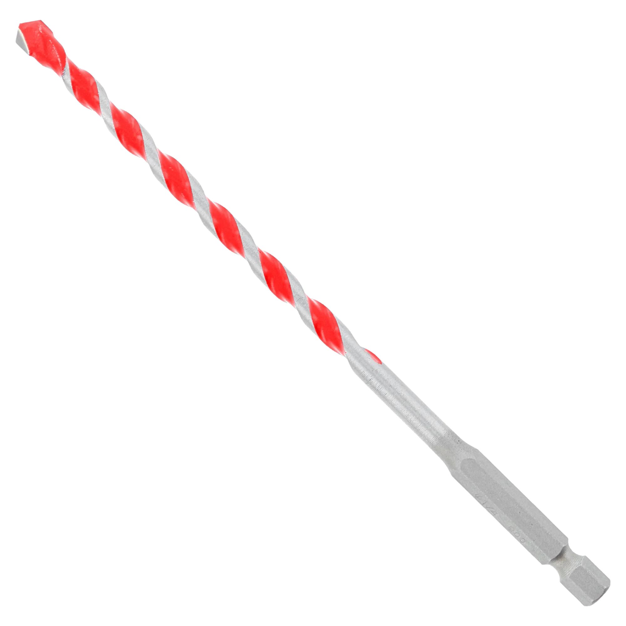 Hammer Drill Bit SPEEDemon Carbide Tipped Red Hex 1/4" for Masonry