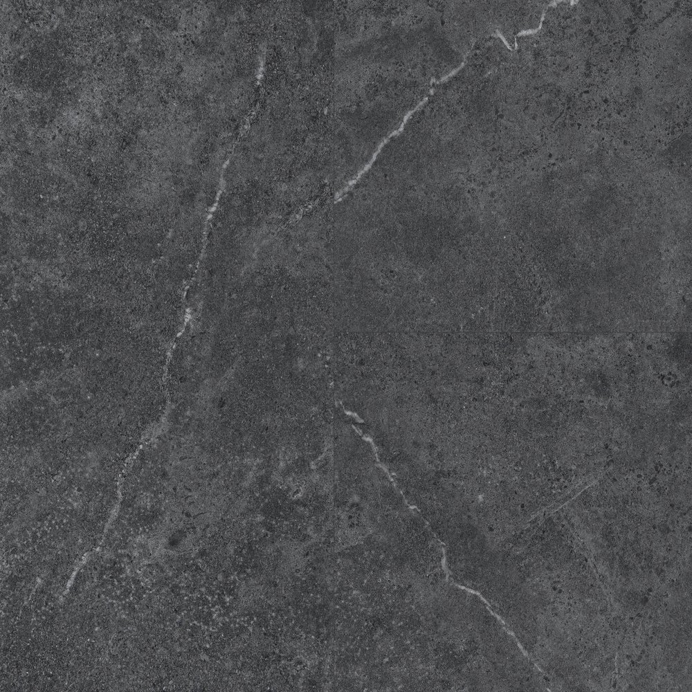 Tuiles de vinyle Tuscan Sandstone Carbon Collé au sol 12" x 24"
