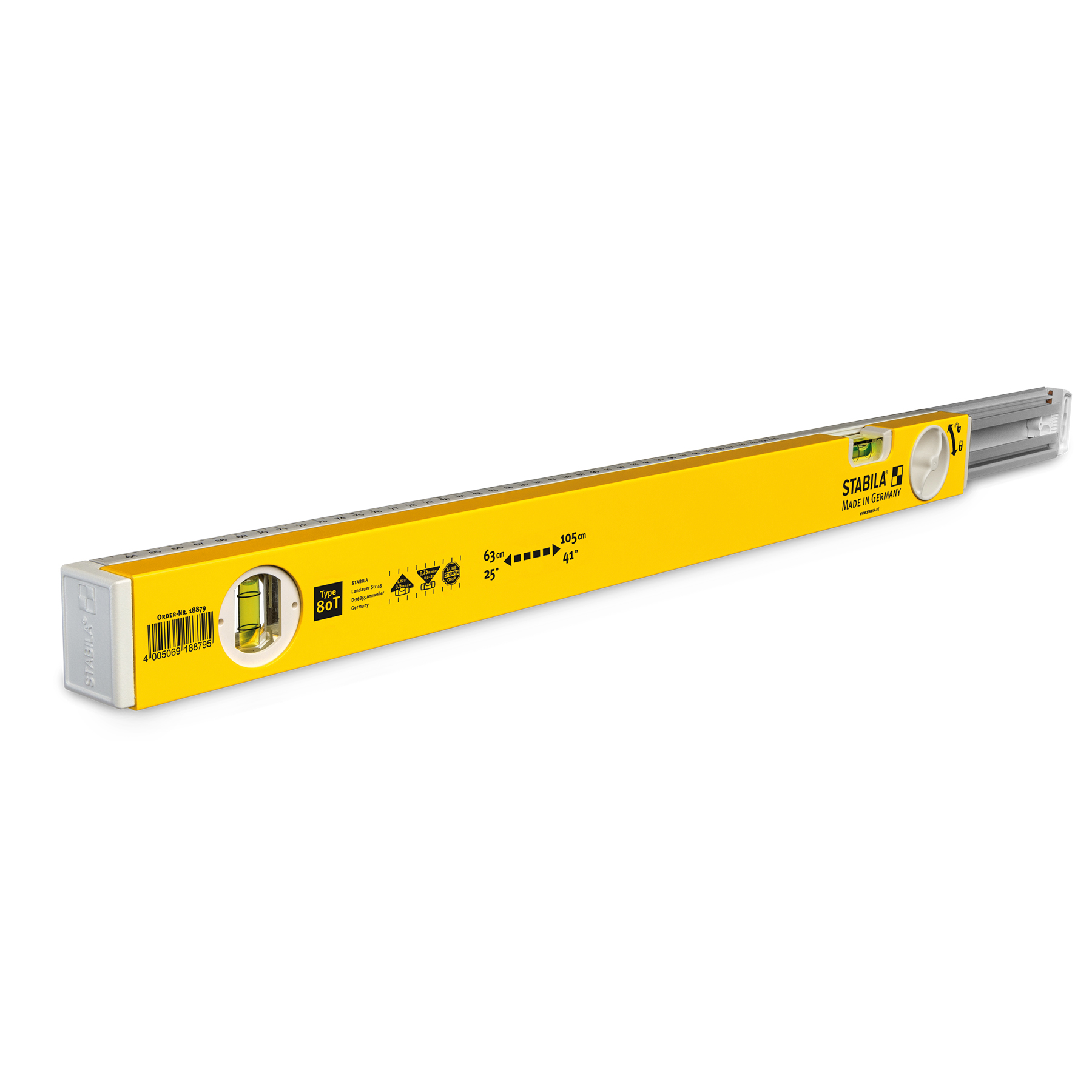Stabila 80t 25"-41" Adjustable Length Level