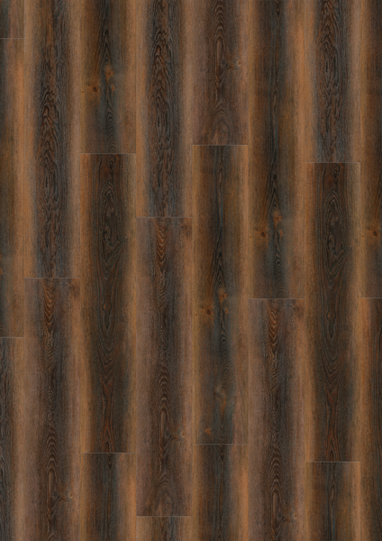 Vinyl Plank Creation 70 #1074 Diesel Burnt Glue down 9" x 59"