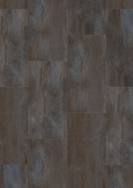 Vinyl Tile Creation 70 #0089 Oxyd Iron Glue down 18" x 36"