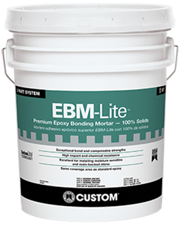 Premium Epoxy Bonding Mortar 100% Solids EBM-Lite Part A+B+C