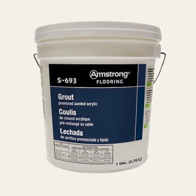 Sanded Grout S-693 Glacier 3.78 L