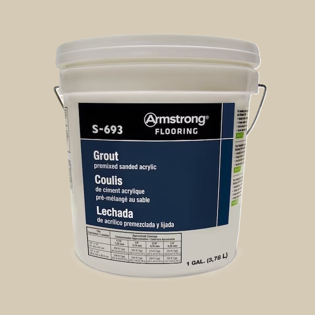 Sanded Grout S-693 Gypsum 3.78 L