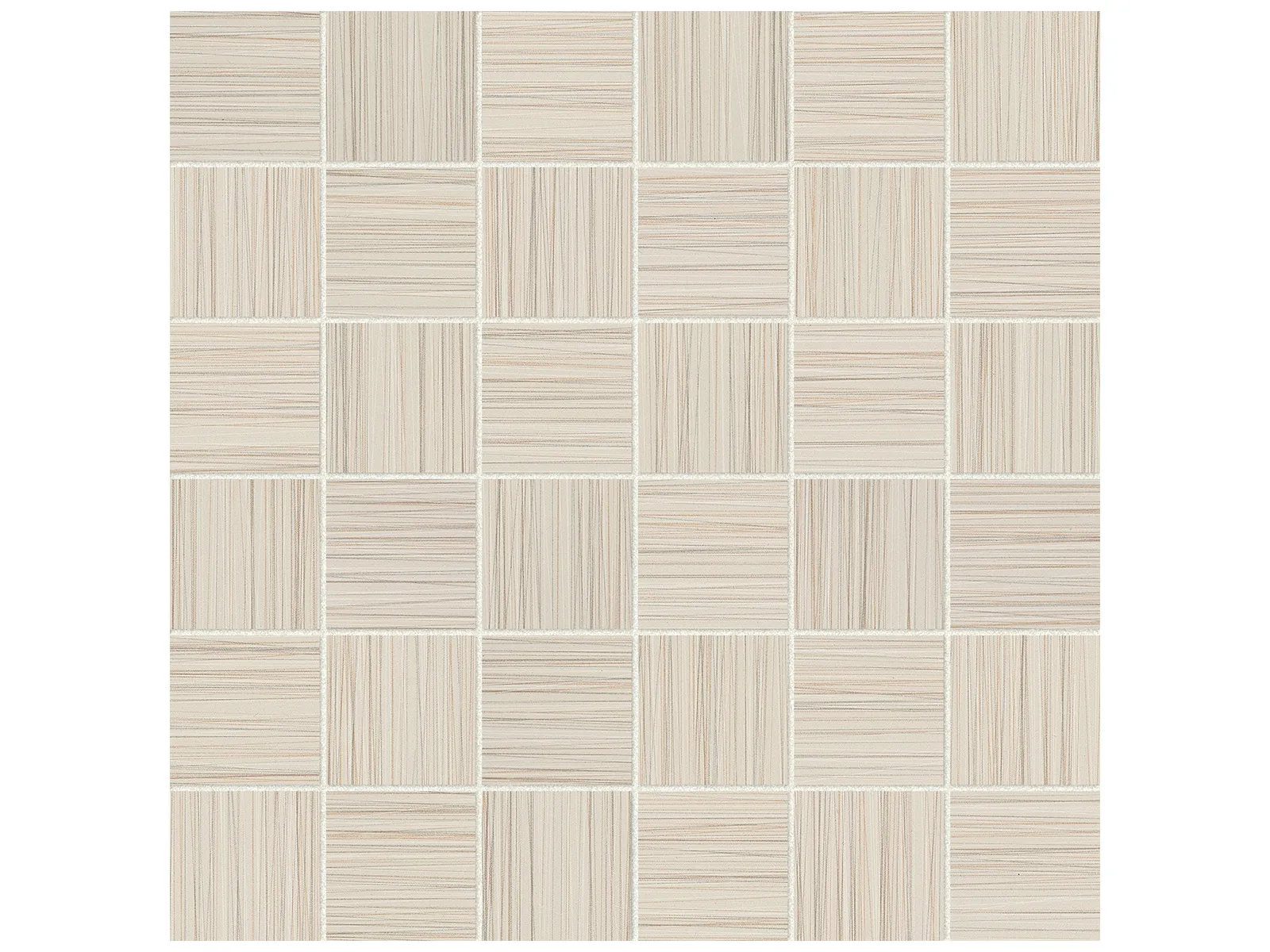 Mosaic Zera Annex Oyster Matte 12" x 12"