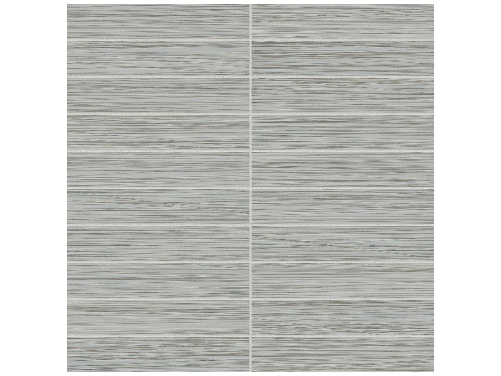 Mosaic Stacked Zera Annex Silver Matte 12" x 12"