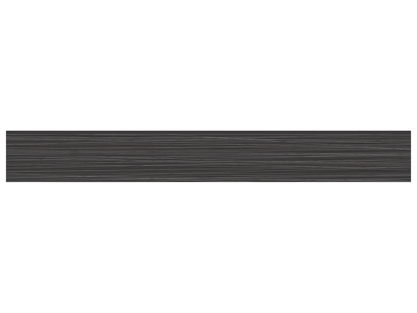 Walls & Floors Tiles Bullnose Edge Trim Zera Annex Color Body Porcelain Matte Carbon 3" x 24"