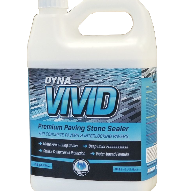Premium Paving Stone Sealer Vivid for Concrete and Interlocking Pavers 18.9 L