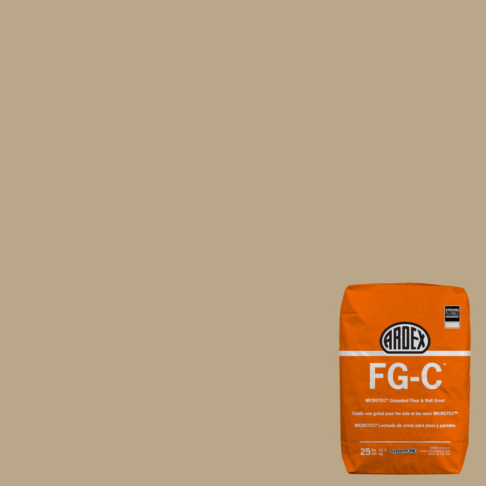 Ardex - FG-C MICROTEC Unsanded Grout - Vintage Linen #08 - 25 lb ...