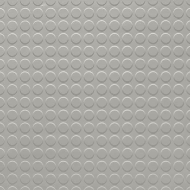 Tuile de caoutchouc Solid Color Raised Round #460 Cotton 24" x 24"
