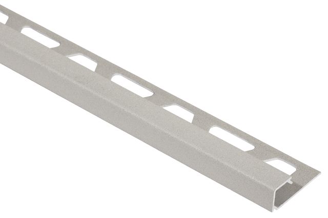 QUADEC Square Edge Profile Anodized Aluminum Greige 5/16" (8 mm) x 10'