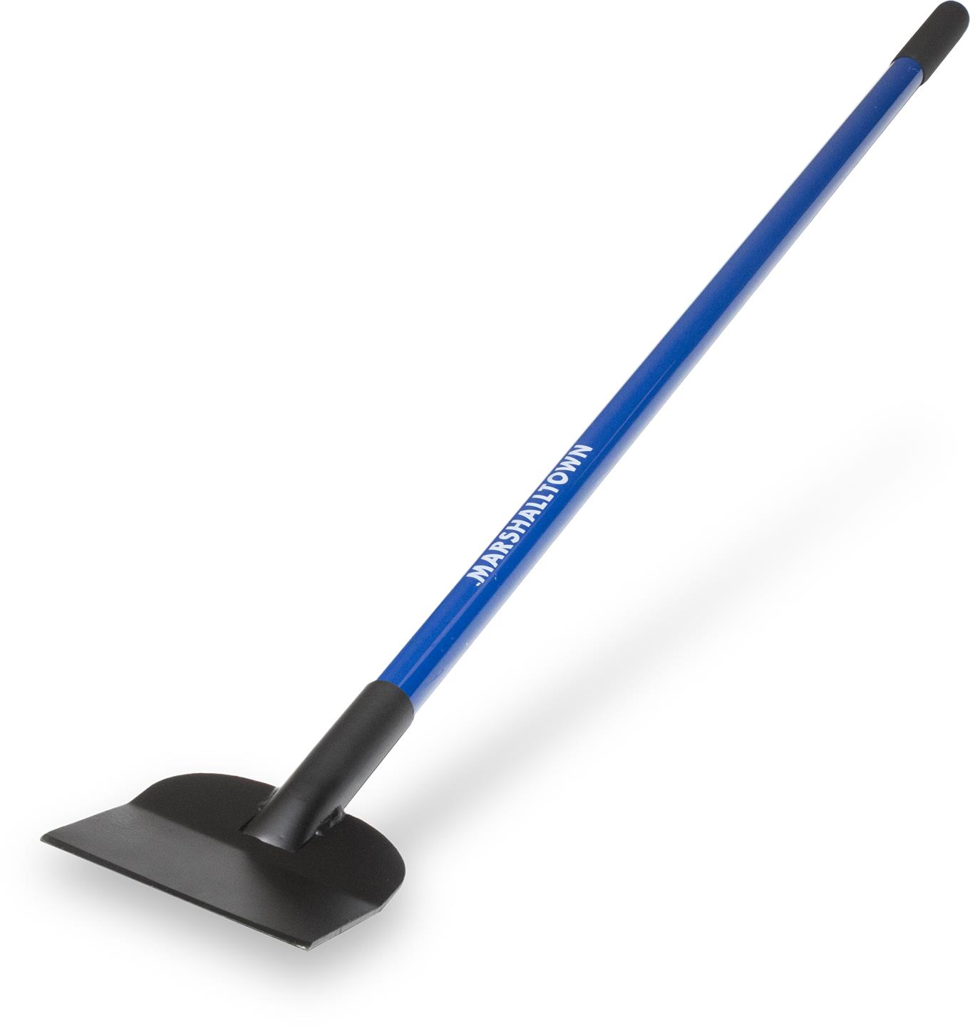 Bent Manual Floor Scraper 6" with 50" Fiberglass Handle
