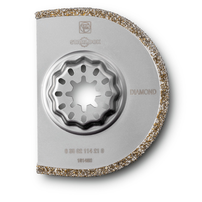 Lame de scie diamantée avec largeur de coupe de 3/32" et fixation Starlock 2-15/16"