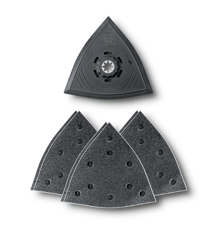 Sanding Triangular Set for Starlock Plus Mount 5-1/8"