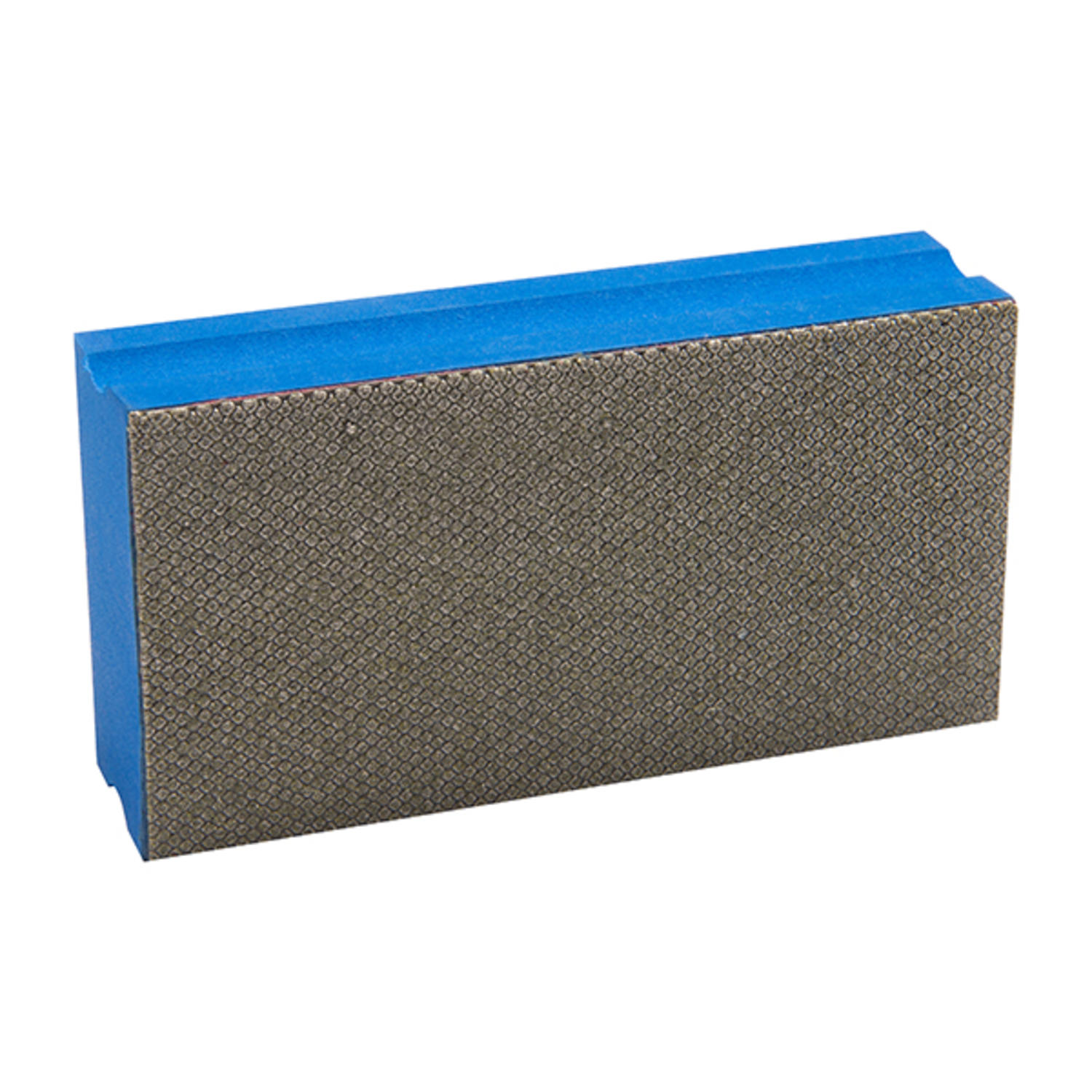 Tampon de polissage à la main diamanté à liant électroplaqué Blue grain 60