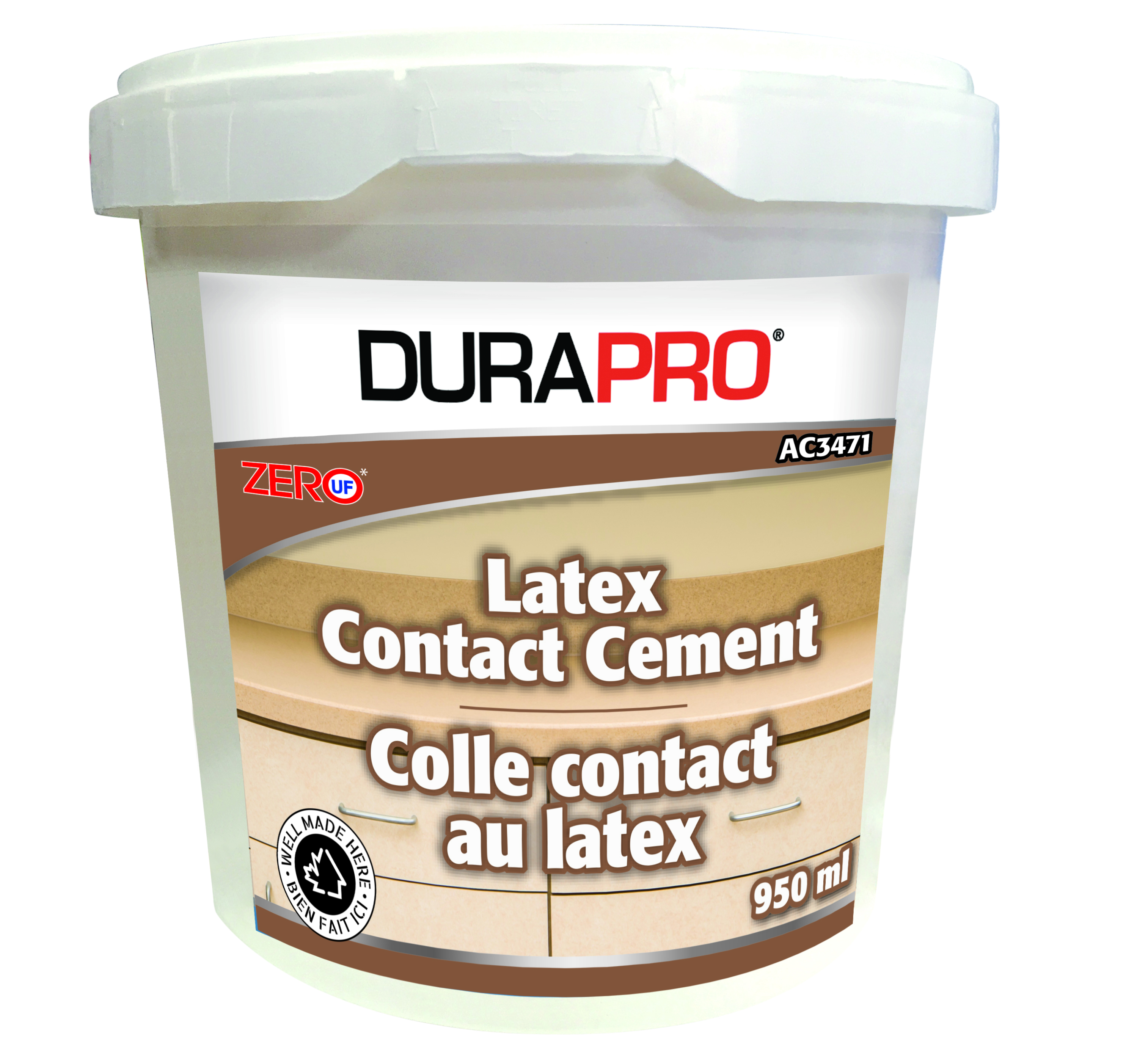 Contact Cement DuraPro Latex White 950 ml