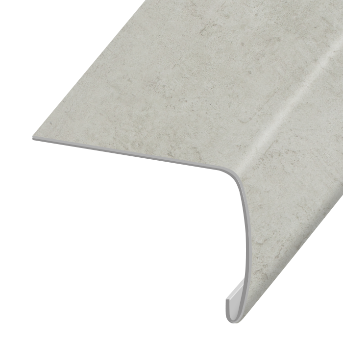Vinyl Monumental Plus Calcestruzzo Stair Nose 94"