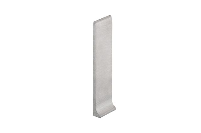DESIGNBASE-SL End Cap Left Stainless Steel (V2) Brushed 4-3/8" (110 mm)