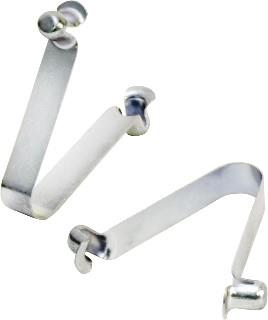 Double Button Clip Handle Adapters for 1-3/4" Pole Diameter (Pack of 12)