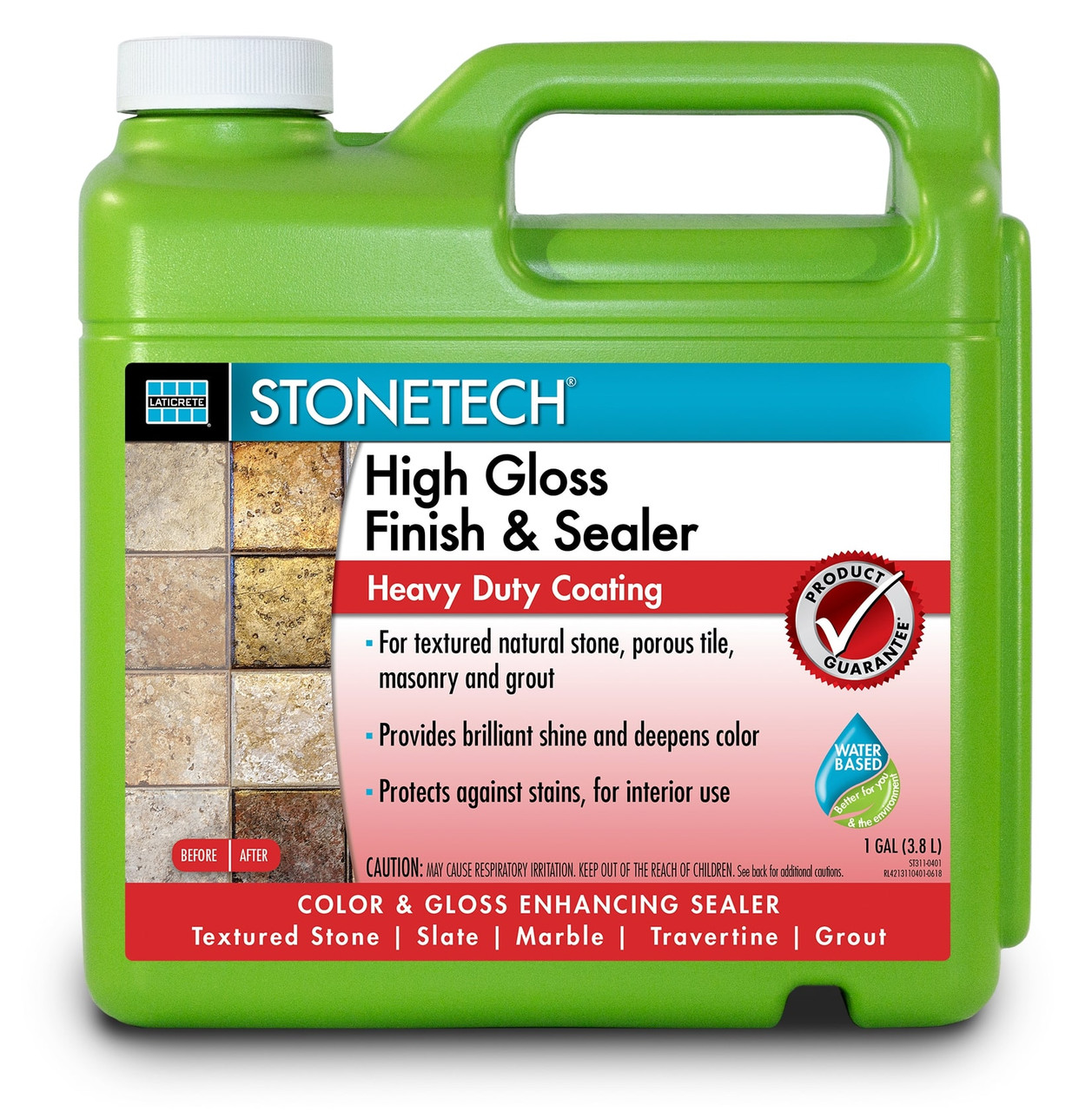 Laticrete - Stonetech High Gloss Finish and Sealer 1 gal - ST311-0401 ...