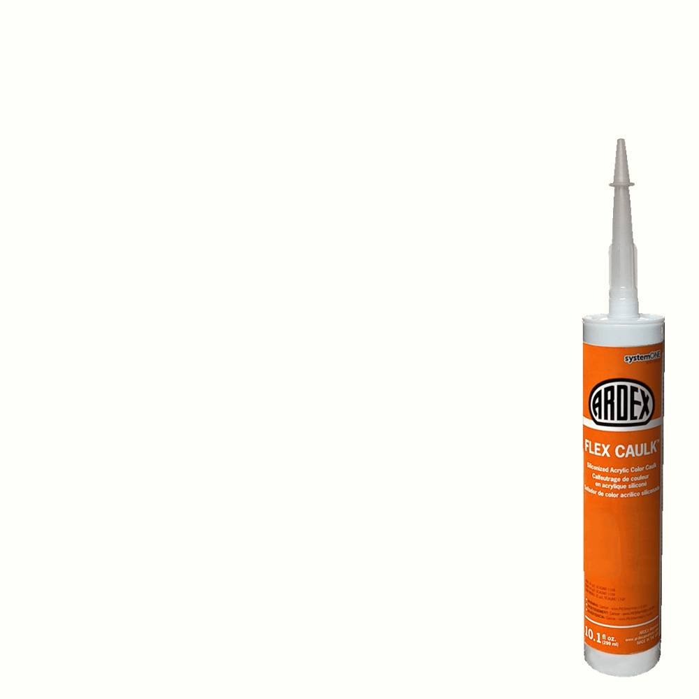 FLEX Siliconized Acrylic Color Caulk - Brilliant White #35 - 310 mL