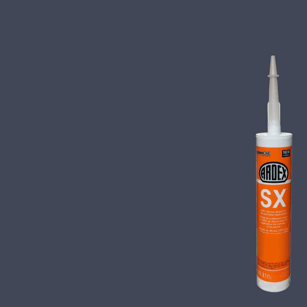 SX 100% Silicone Sealant for Tile & Stone - Azure Blue #27 - 10.1 oz