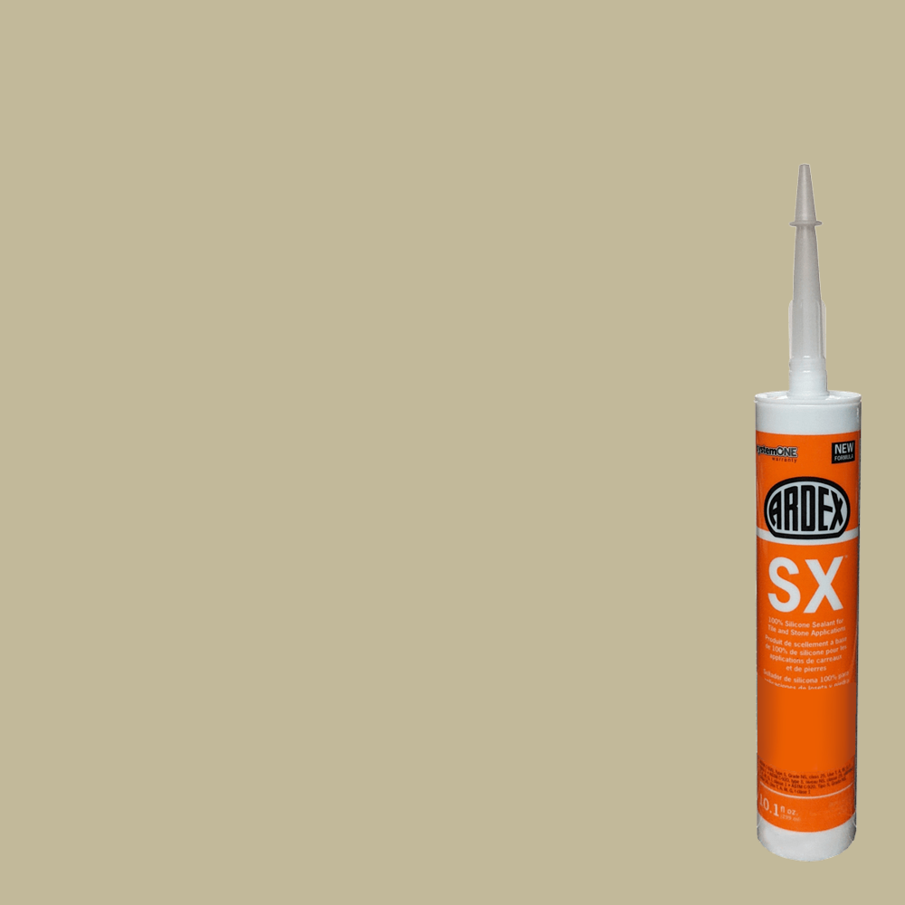 SX Scellant 100%-silicone pour carreaux et pierres - Natural Almond #09 - 10.1 oz