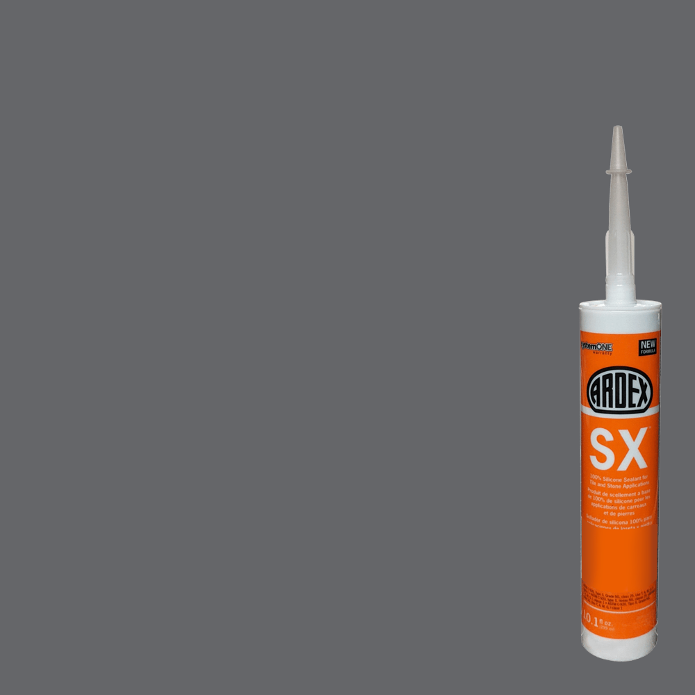 SX Scellant 100%-silicone pour carreaux et pierres - Slate Gray #21 - 10.1 oz