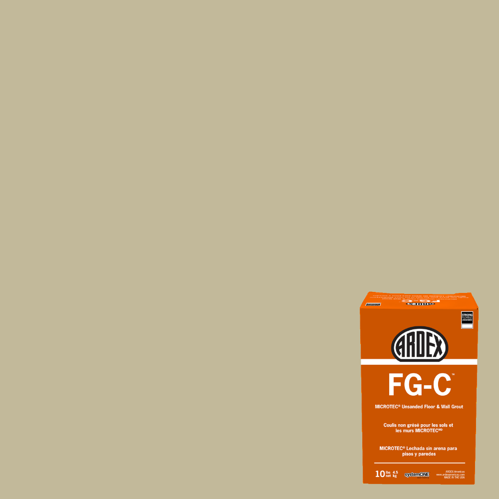 FG-C MICROTEC Unsanded Grout - Natural Almond #09 - 10 lb