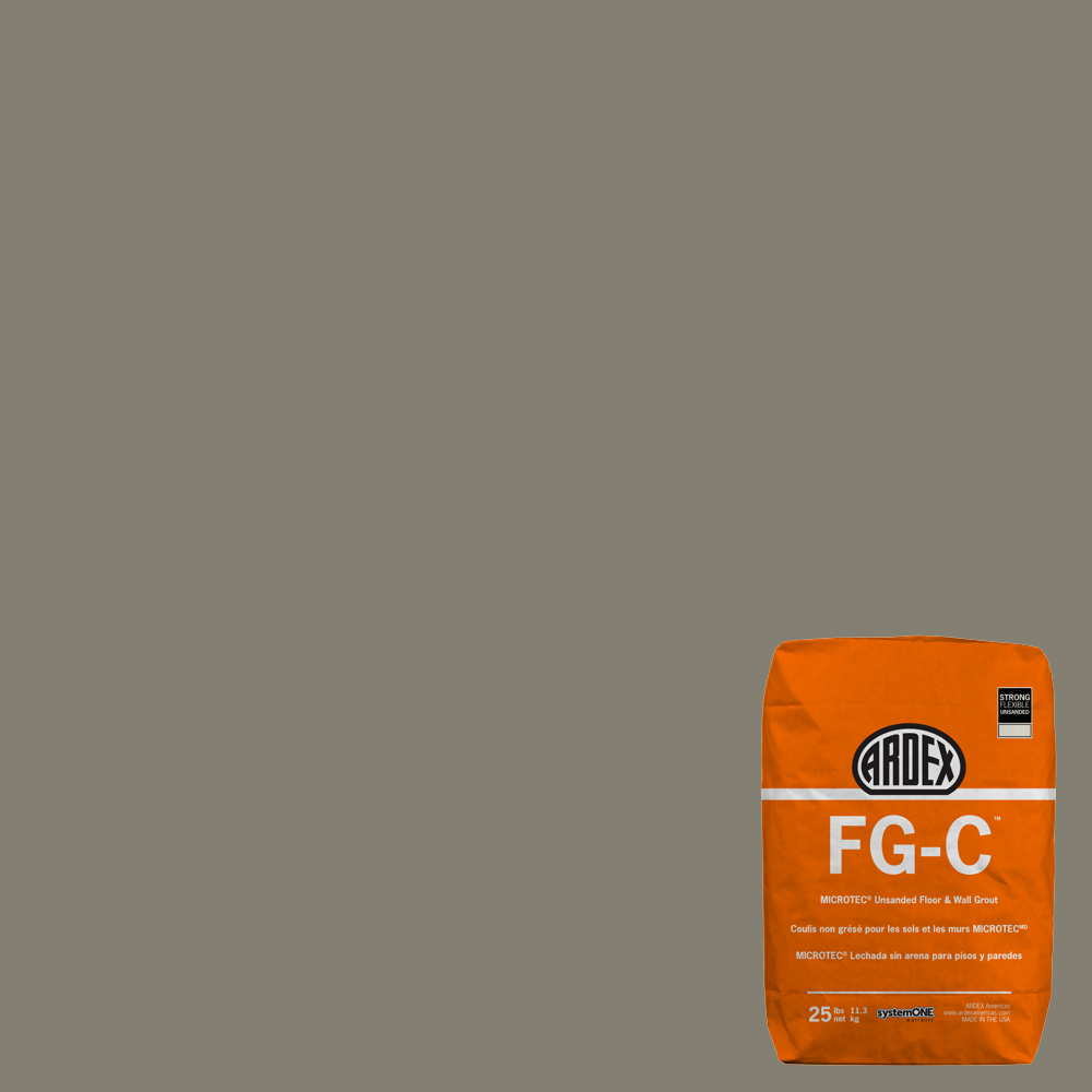 FG-C MICROTEC Unsanded Grout - Stormy Mist #25 - 25 lb