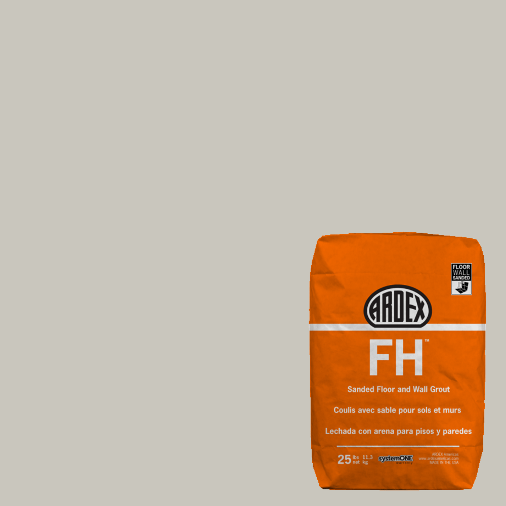 FH Sanded Floor & Wall Grout - Fresh Lily #02 - 25 lb