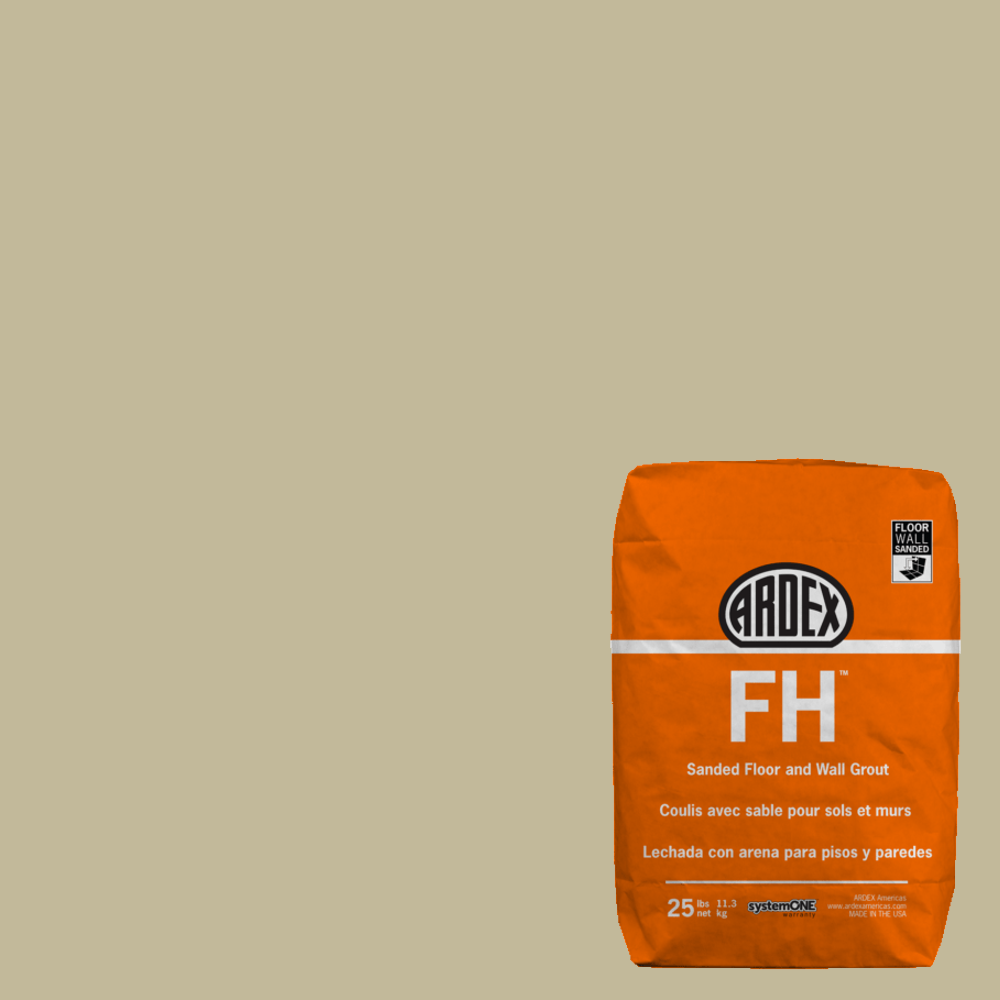 FH Sanded Floor & Wall Grout - Natural Almond #09 - 25 lb