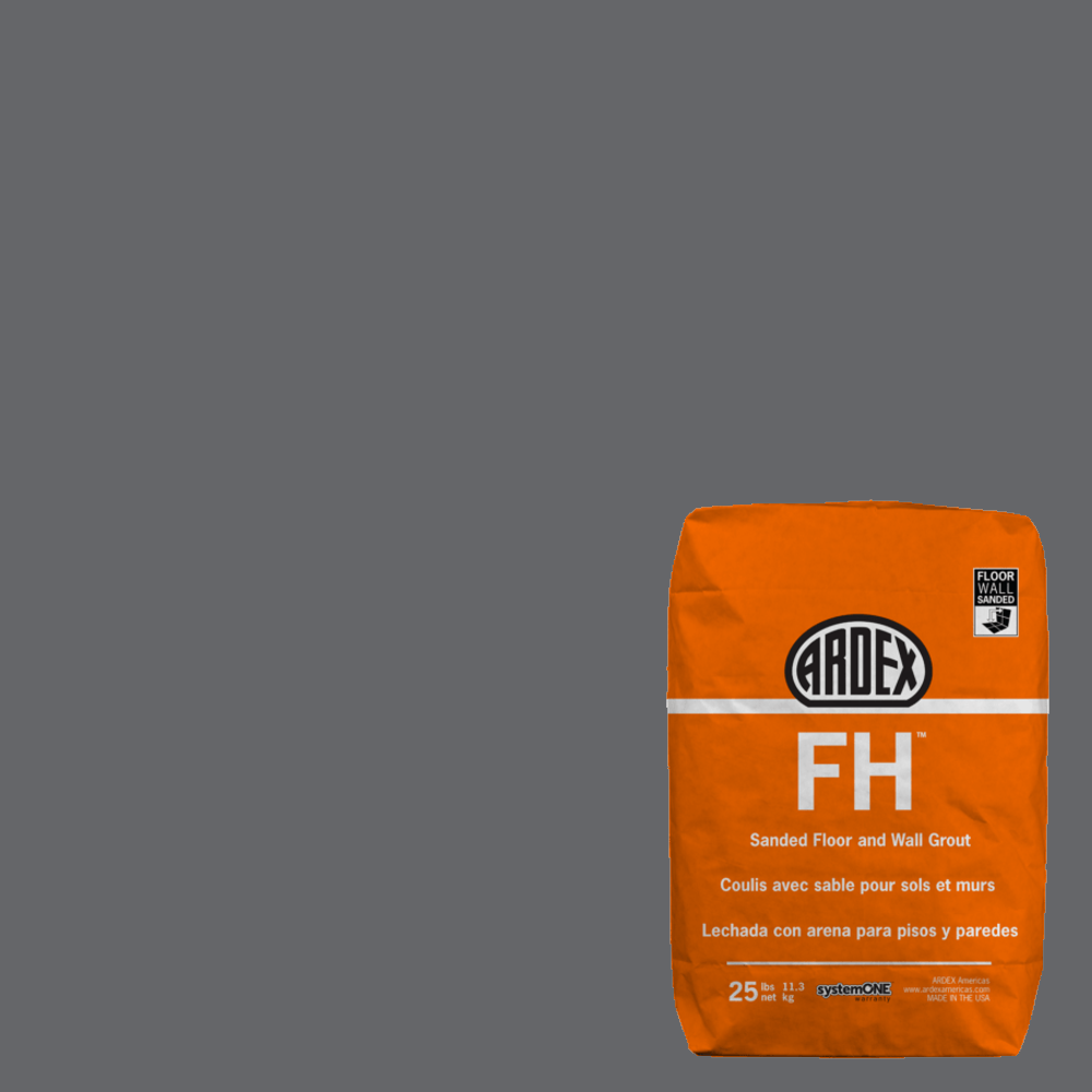 FH Sanded Floor & Wall Grout - Slate Gray #21 - 25 lb